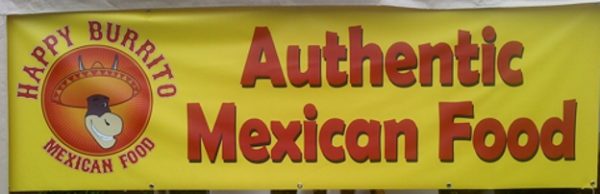 13 oz banner for marketing.