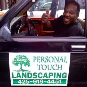 Custom car magnet.