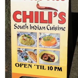 32x48 wooden A-Board sign