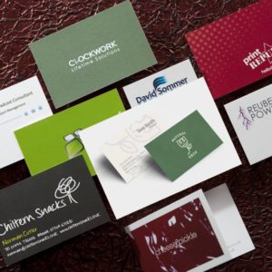 Professional business card design.
