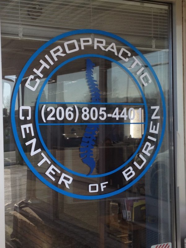 Custom vinyl lettering design